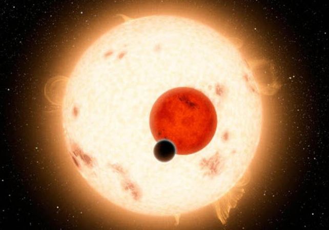 ¿FANTASÍA? Así se vería el planeta descubierto. (Foto: imagen digital difundida por la NASA)