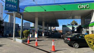 Las estaciones de GNC en la ciudad de Santa Fe están sin vender combustible.