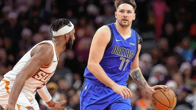 Luka Dondic convirtió 50 puntos en el triunfo de Dallas Mavericks.