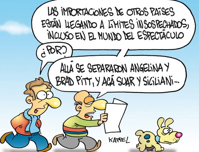 Estamos importando de todo, hasta separaciones