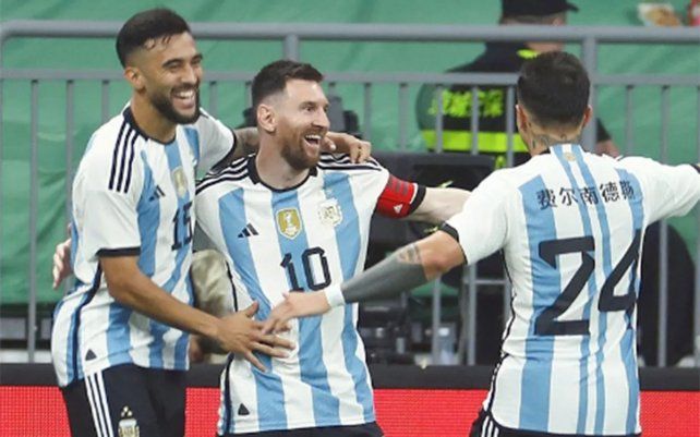 Messi marcó contra Australia el gol más rápido de su carrera