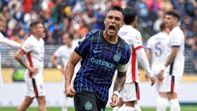 Con gol de Lautaro Martínez