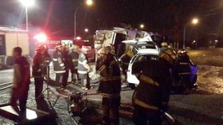 Una familia murió en un choque frontal en la ruta 8