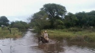 Delicada situación  es la que vive la localidad de Aguará Grande