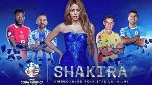 Shakira dará el show en la final de la Copa América