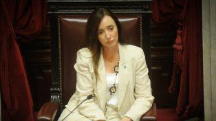 Victoria Villarruel, presidenta del Senado de la Nación.