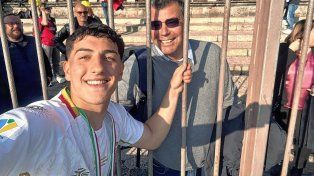 Alessandro Bolzán, hijo del nogoyaense Darío Bolzán, fue campeón en Italia.