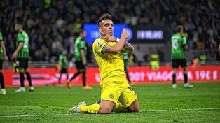 Lautaro Martínez será titular en el Inter este lunes en el cierre de la 2ª fecha.