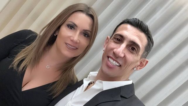 Ángel Di María se casó con su pareja en 2011.