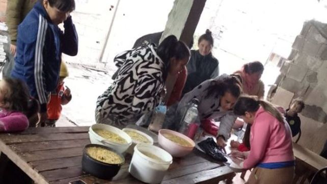La olla popular del comedor Rayito de Sol