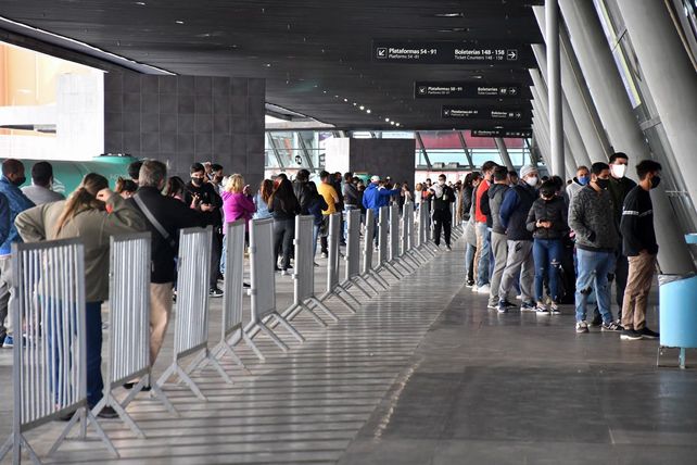 Una postal de lo que fue la concurrencia el viernes.