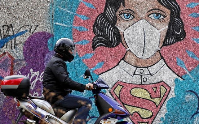 El arte urbano se inspira en la pandemia