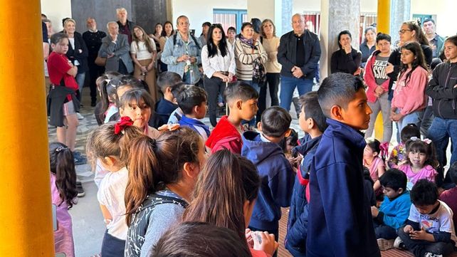 La escuela de la hermana Jordán sumó dos nuevas aulas gracias al aporte solidario de sus colaboradores