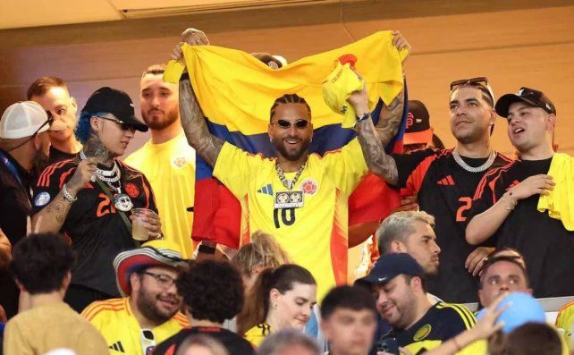 La furia de Maluma con los hinchas argentinos tras la final de la Copa América 2024