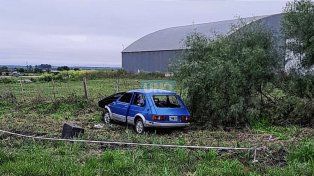 Vuelco fatal: un joven falleció esta madrugada en la ruta 18