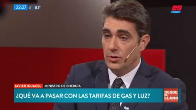 Iguacel: La luz y el gas tienen precios de producción atrasados que hay que corregir