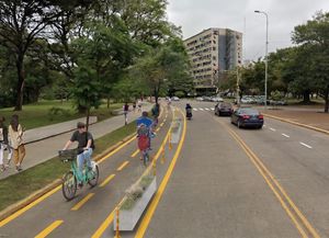 Nueva ciclovía en el sur de la ciudad: habrá cambios en el estacionamiento y se proyecta la conexión con Santo Tomé