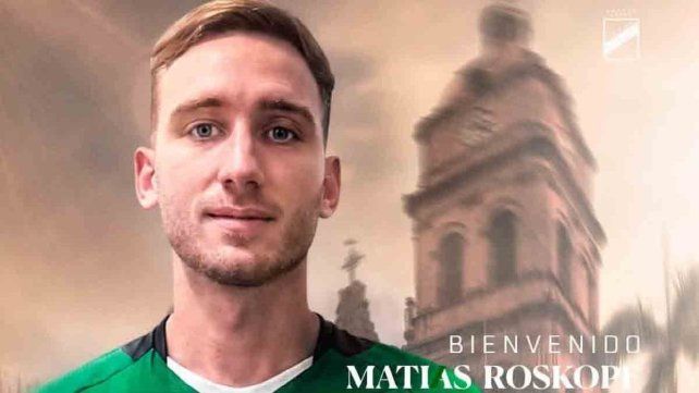 Matías Roskopf tiene nuevo club: el delantero paranaense jugará en Oriente Petrolero.