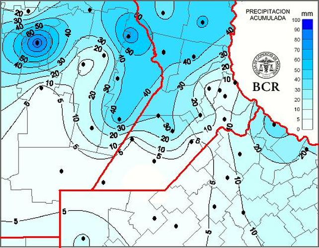 La lluvia alivió a la región núcleo y se reactivó la siembra de soja
