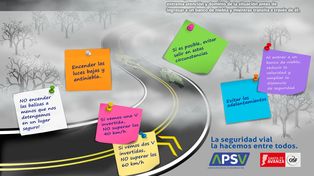 Recomendaciones para conducir con la presencia de niebla en las rutas de la región