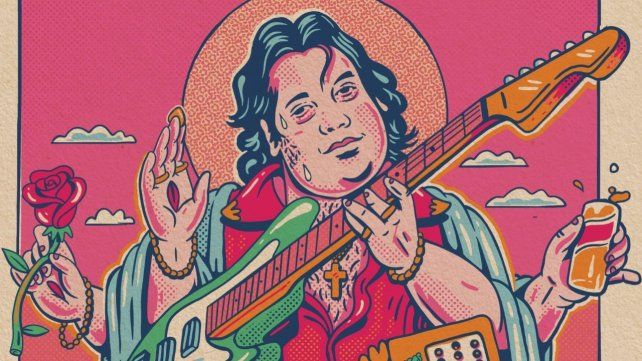 Leo Mattioli (ilustración de Juan Fuji) en la tapa del libro ¡Ay