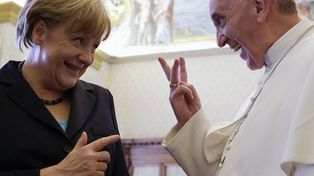 El Papa habló con Merkel de Derechos Humanos y libertad religiosa