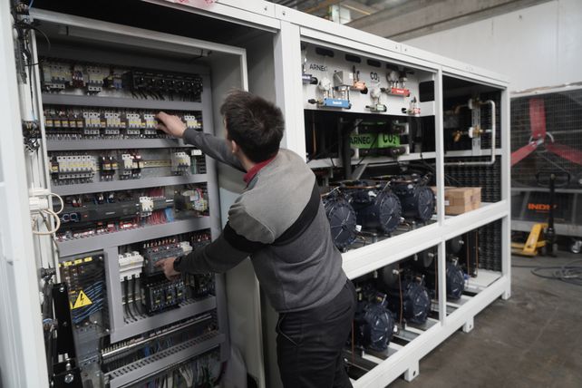El equipo que están preparando para llevar a Mar del Plata.