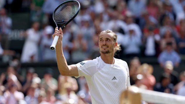 Zverev despachó a Fery y jugará la final de Wimbledon