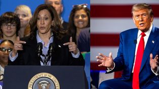 El debate entre Harris y Trump durará una hora y media y tendrá dos pausas comerciales.