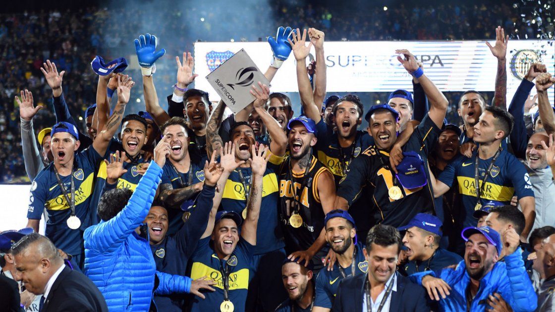 Boca Juniors campeón de la Supercopa