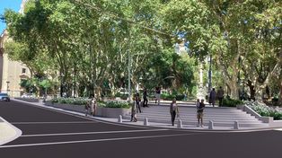 Las obras en la Plaza 25 de Mayo tienen un plazo de ejecución de 180 días.