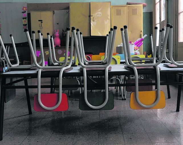 inactividad. Otra vez las aulas estarán vacías