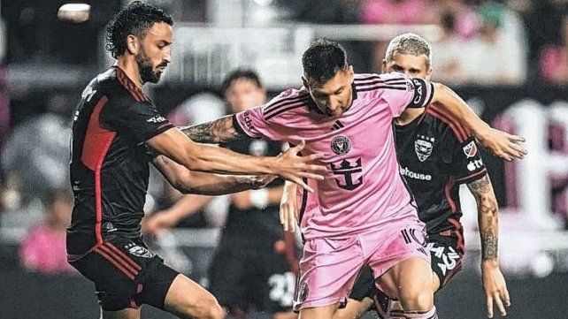 Lionel Messi jugó todo el partido en la agónica victoria de Inter Miami.