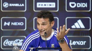 Scaloni se refirió al reemplazo de Leonardo Balerdi.