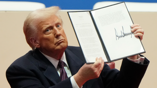 El presidente Donald Trump aumento aranceles al cero y aluminio