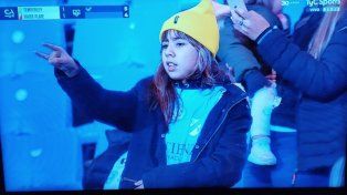 La nena hincha de Temperley.