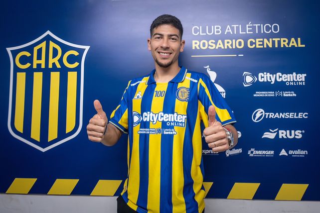 Alan Rodríguez firmó en Central el martes por la noche, entrenó miércoles y jueves y ya fue convocado por Almirón.