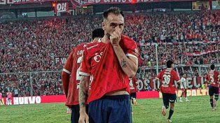 Federico Mancuello sería titular este miércoles en Independiente ante Sportivo Belgrano por Copa Argentina.