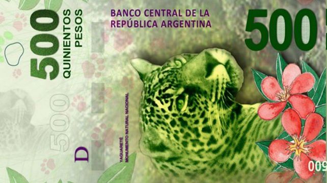 El billete de $500 fue premiado como el mejor del mundo