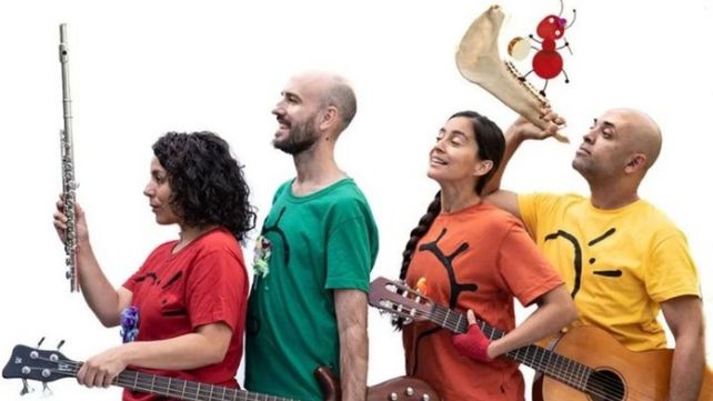 El conjunto Musiquitas con Orejas dará un show gratuito de folklore para infancias en el Centro Cultural Parque Alem.