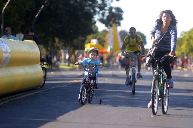 El primer biciencuentro pasó por Santa Fe