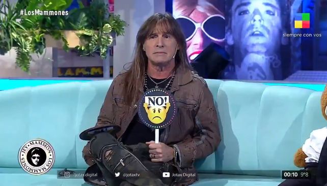 El cantante de Rata Blanca