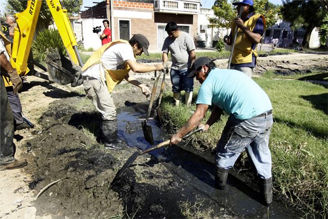 El Municipio realizó otra denuncia por obstrucción de desagües en Santa Rosa