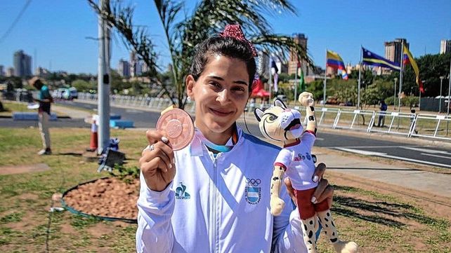 Rocío Berbel consigue su segunda medalla en estos Juegos Odesur 2022.