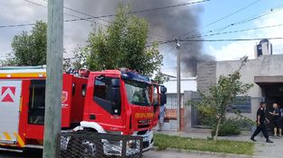 Un incendio alertó la mañana de domingo a los vecinos de Barranquitas