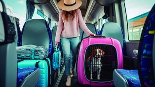 Requisitos para viajar con animales a bordo en vuelos.