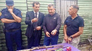 Las autoridades de la justicia local y provincial asistieron a los operativos llevados a cabo durante las últimas horas.