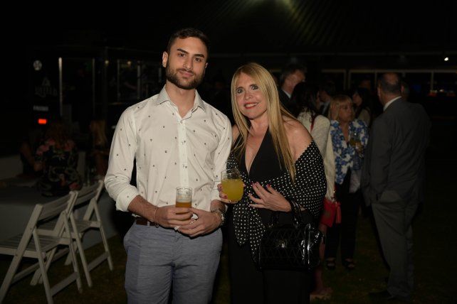 Agustin Ameriso y Mónica Skalko