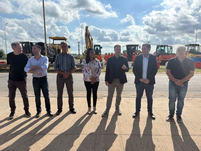 Iniciaron las obras de repavimentación y construcción de rotondas en un tramo de la ruta provincial 13