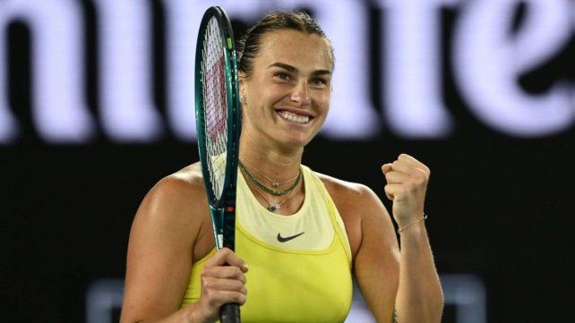 Aryna Sabalenka es la número 1 del ránking de la WTA.